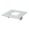 64mm CTC Square Pull With Hole - Chrome