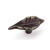 2" Windsor Leaf Knob - Weathered Antique Bronze
