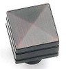 7/8" Square Kama Knob - Oil-Rubbed Bronze