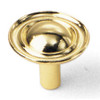 1-1/4" Dia. Ambassador Knob - Polished Brass