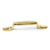 3" CTC Traditional Trunk Pull - Polished Brass