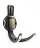 76mm Transitional Double Hook - Antique English