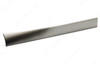 160mm CTC Twisted Flat Pull - Brushed Nickel