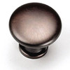 7/8" Dia. Delano Button Knob - Venetian Bronze