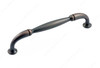 128mm CTC Country Style Pinched Bar Pull - Oil Rubbed Bronze