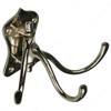 80mm Urban Style Triple Swivel Hook - Chrome