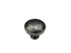 32mm Dia. Transitional Village Collection Round Mustroom Knob - Pewter