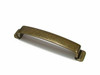 128mm CTC Transitonal Village Collection Flat Trunk Pull - Burnished Brass