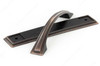 128mm CTC Classic Expression Arch Pull With Backplate- Oil Rubbed Bronze