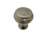 30mm Dia. Classic Expression Round Flat Top Knob - Brushed Nickel