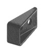 Drawer Locking Wedge, plastic, black, 11mm