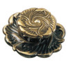 1-1/2" Dia. Classic Traditions Provincial Knob - Antique Brass