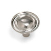 1-1/4" Dia. Round Georgetown Knob - Satin Chrome