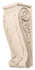 Corbel, acanthus, cherry, 5 x 13 1/2 x 4 1/4"