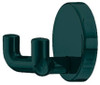 50mm Dia. Hewi Wall-mounted Double Hook - Anthracite Gray