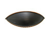 96mm CTC Classic Expression Ornate Ridged Bow Cup Pull - Oil Rubbed Bronze