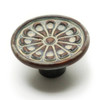 41mm Dia. Country Style Collection Antique Round Knob - Butterscotch