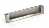 128mm CTC Expression Style Recessed Rectangular Slot Pull - Brushed Nickel