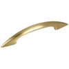96mm CTC Thin Inspiration Bow Pull - Satin Brass