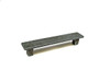 96mm CTC Flat Industrial Pull - Pewter