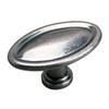 35mm Povera Collection Oval Knob - Faux Iron