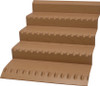 Spice Tray 4-Row, plastic, maple, 1300 x 550mm - 55679306