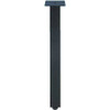 2-3/8" Square Leg - Black 2-3/8" Square Leg - Black