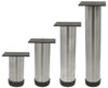 4 different heights stainless 60mm furniture legs