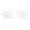 Tapered Bench Legs - Set of 2