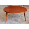 Coffee table with tapered wood legs Coffee table with tapered wood legs