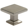 Satin Nickel 1 3/8" Square Knob (RWR-992SN)