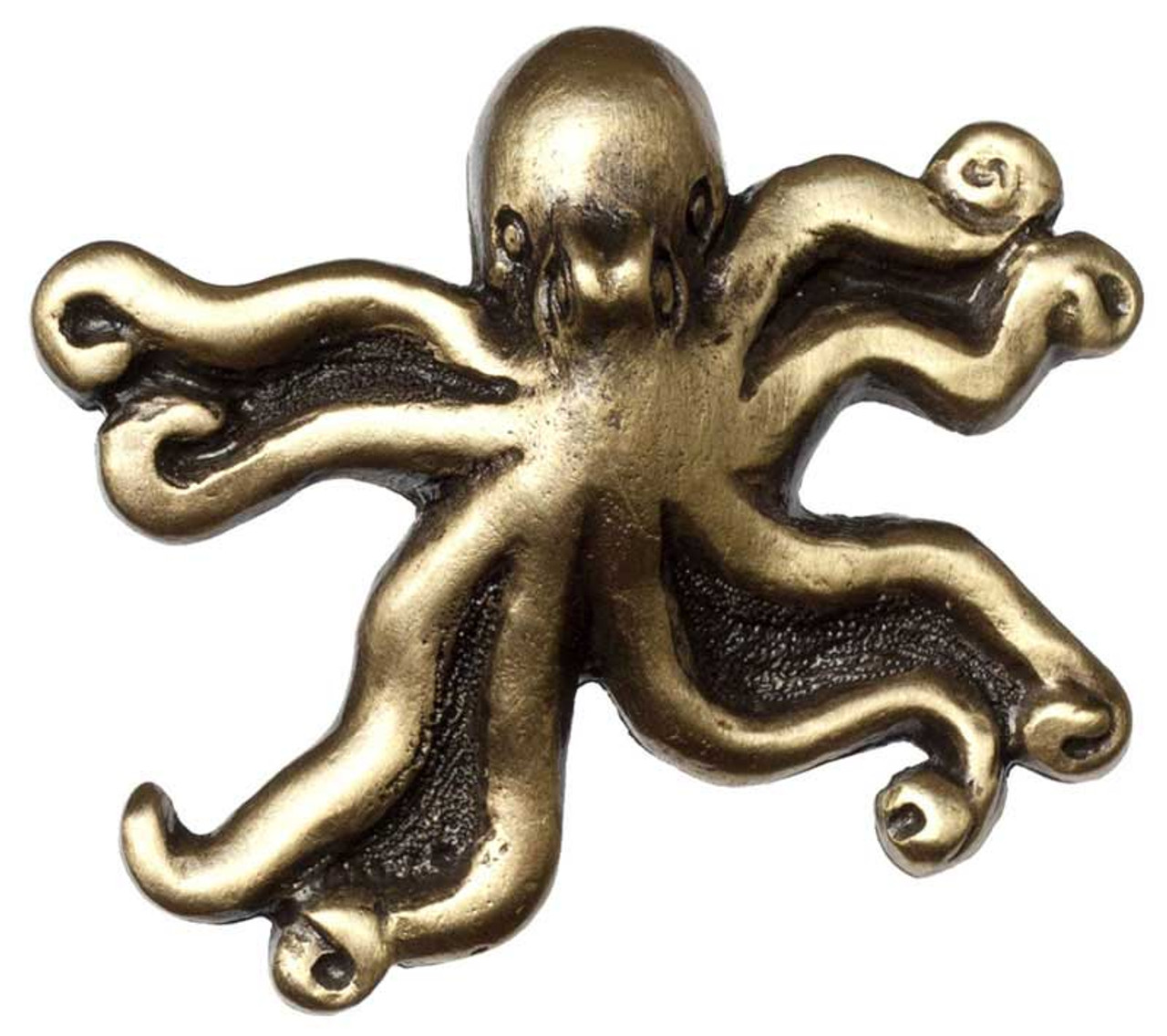 1-7/8 Octopus Knob - Antique Brass BSH-683227