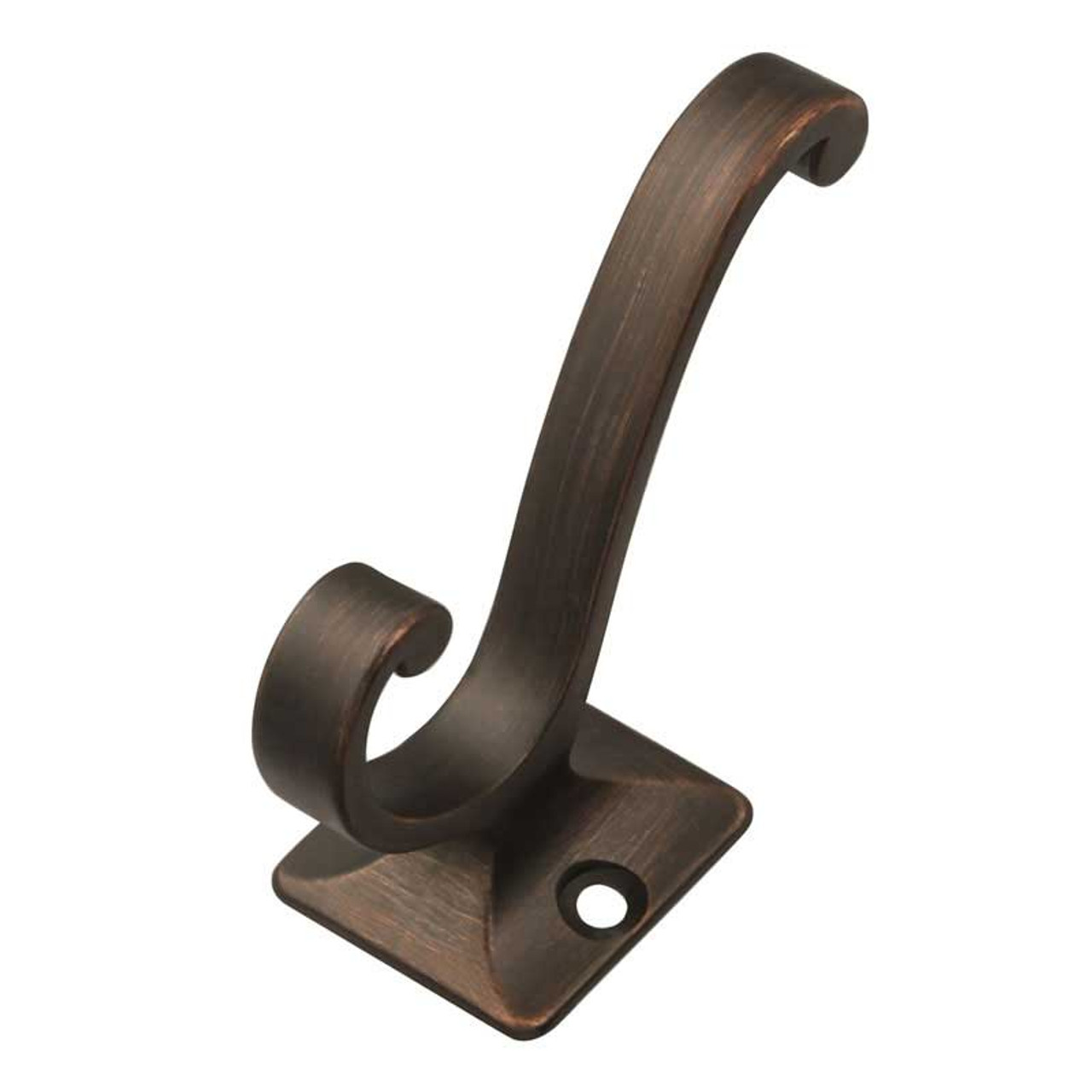 3/4 CTC Double Coat Hook - Refined Bronze HKY-P25024-RB