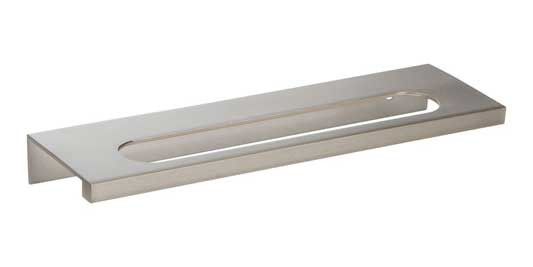 128mm CTC Modern Square Edge Pull - Brushed Nickel ATL-365-BRN