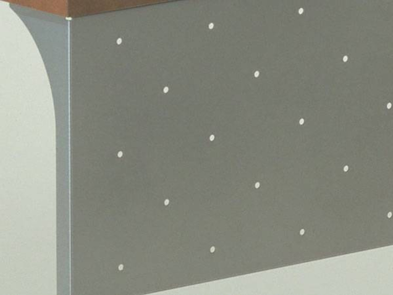 Vari Acrylic Modesty Panel 60, 12H x 52W x 1/8D, Frost