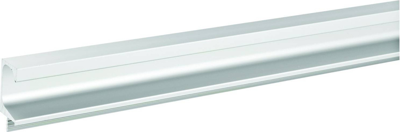 2500mm C-style Aluminum Continuous Handle - Satin Aluminum HAF-12627036