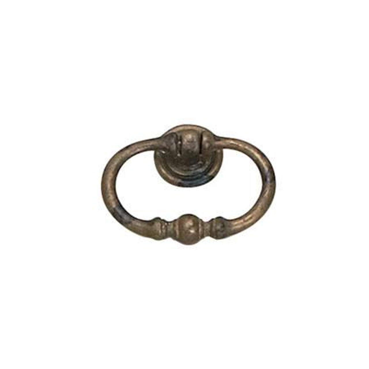 Restorers Classic Small Ring Pull with Scallop Backplate | Small rings,  Brass, Antique hardware