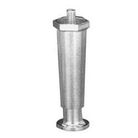 4" Nickel Plated Appliance Leg