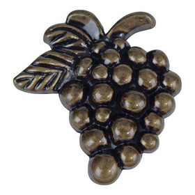 2" Grapes Knob - Burnished Bronze