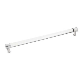 12" CTC Midway Appliance Pull - Crysacrylic with Chrome