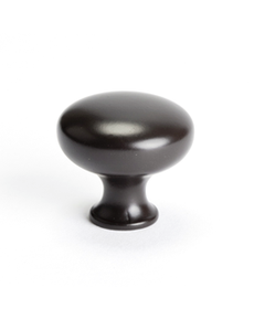 1-1/8" Dia. Round Advantage Plus 2 Knob - Rubbed Bronze