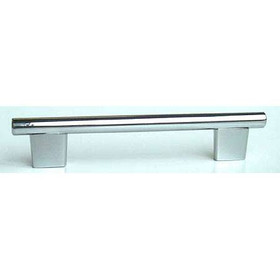 128mm CTC Euroline Bar Pull - Polished Chrome