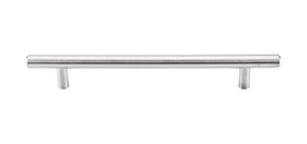 6-5/16" CTC Solid Bar Pull - Brushed Stainless Steel