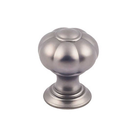 1" Dia. Devon Allington Round Knob - Ash Gray