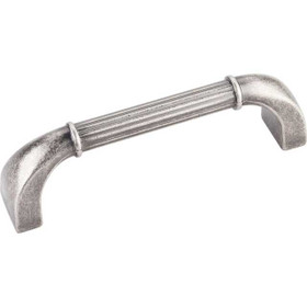 96mm CTC Cordova Cabinet Pull - Distressed Pewter