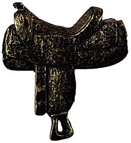 1-3/4" Saddle Knob - Bronzed Black