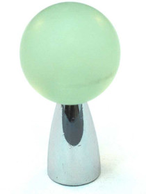 22mm Dia. Light Green Athens Small Round Knob