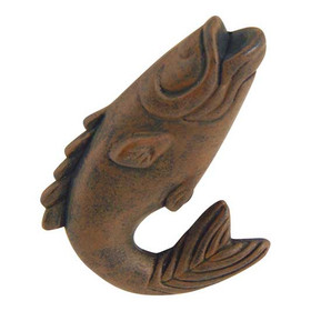 2-1/4" Fish Knob - Rust