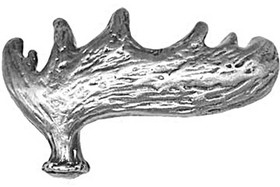 3" CTC Moose Paddle Right Facing Pull - Pewter