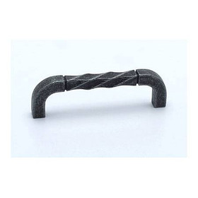 96mm CTC Twisted Pull - Weathered Iron